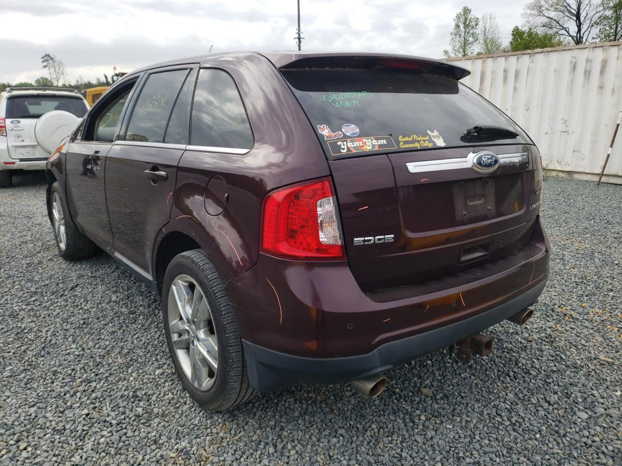 Photo 3 from auction – 2011 FORD EDGE LIMIT with VIN 2FMDK3KC9BBA38683