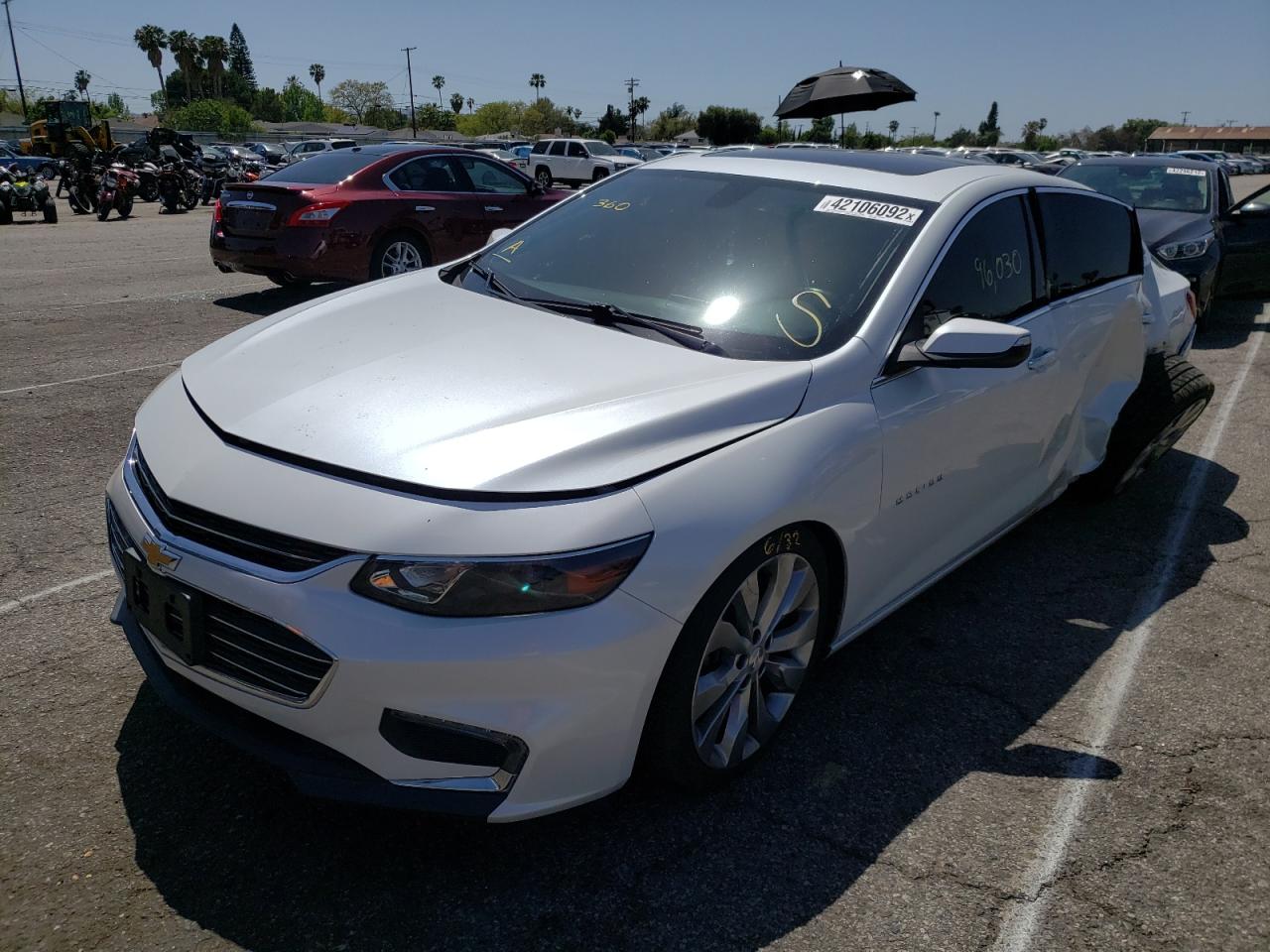 Photo 2 from auction – 2016 CHEVROLET MALIBU PRE with VIN 1G1ZH5SX5GF355995
