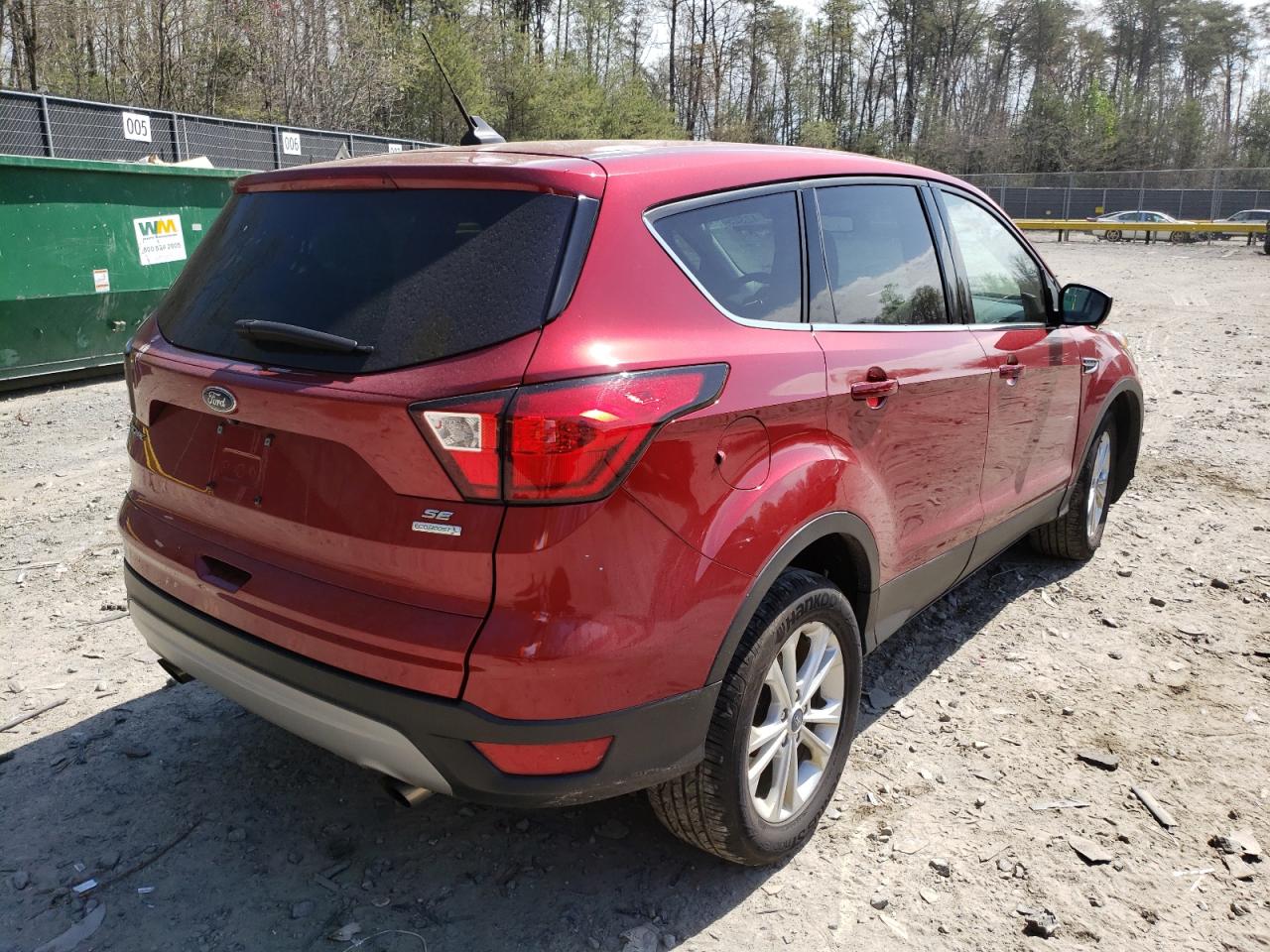 Photo 4 from auction – 2019 FORD ESCAPE SE with VIN 1FMCU0GD4KUB21826