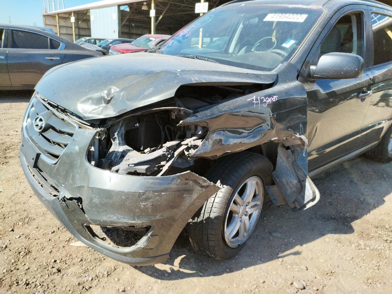 Photo 9 from auction – 2010 HYUNDAI SANTA FE G with VIN 5NMSG3AB4AH396571