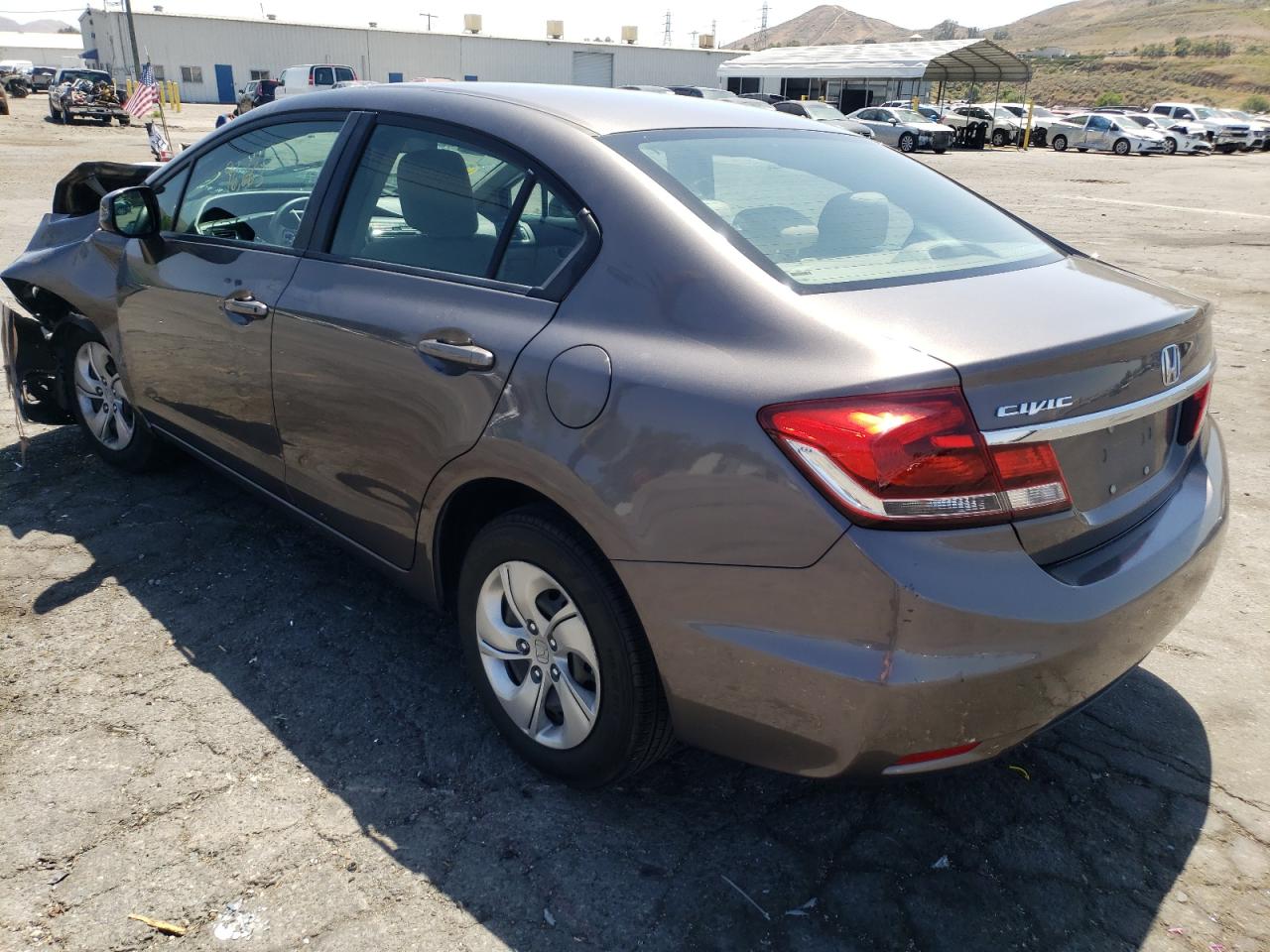 Photo 3 from auction – 2013 HONDA CIVIC LX with VIN 19XFB2F56DE248222