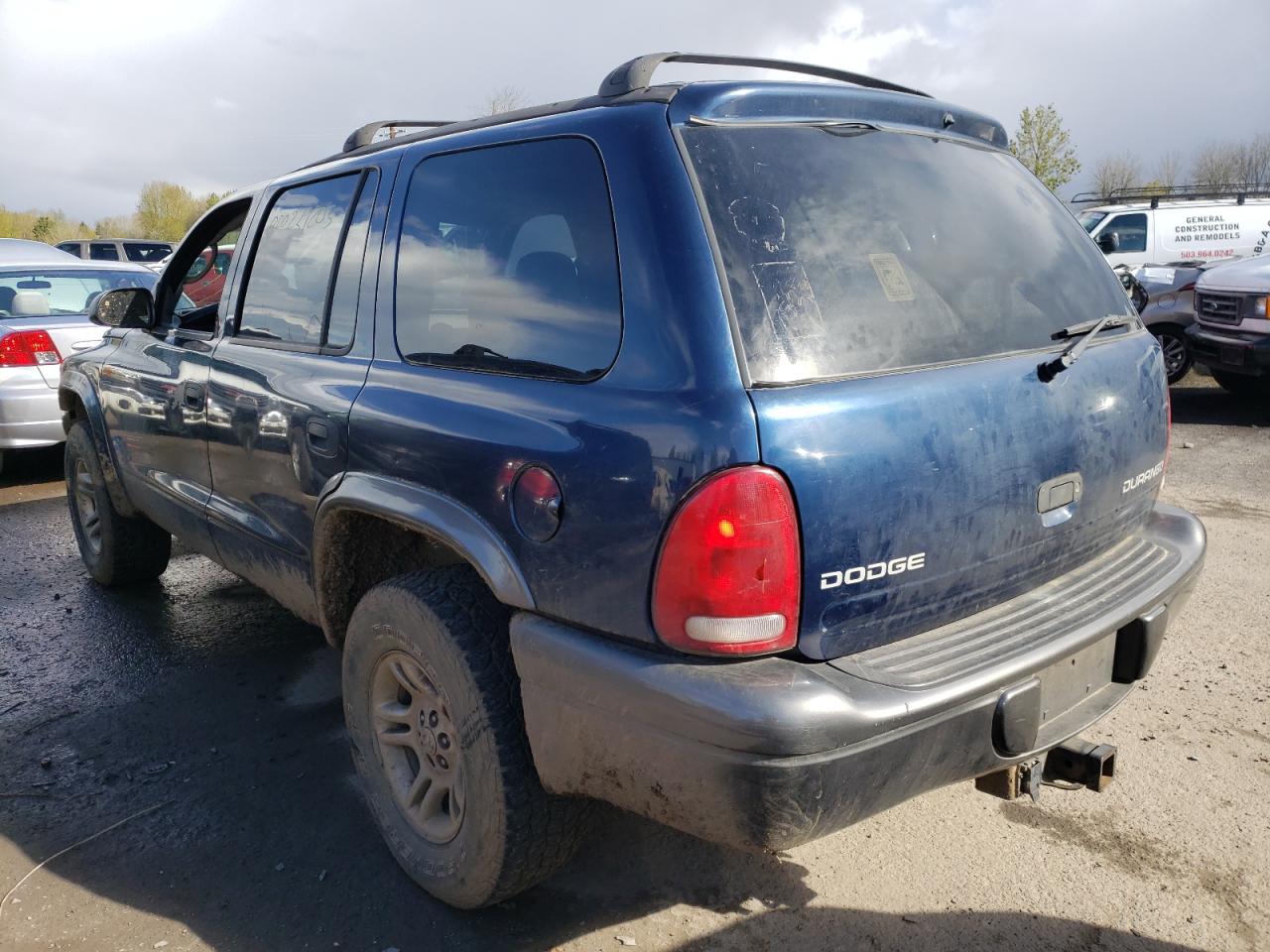 Photo 3 from auction – 2002 DODGE DURANGO SP with VIN 1B4HS38N32F210913