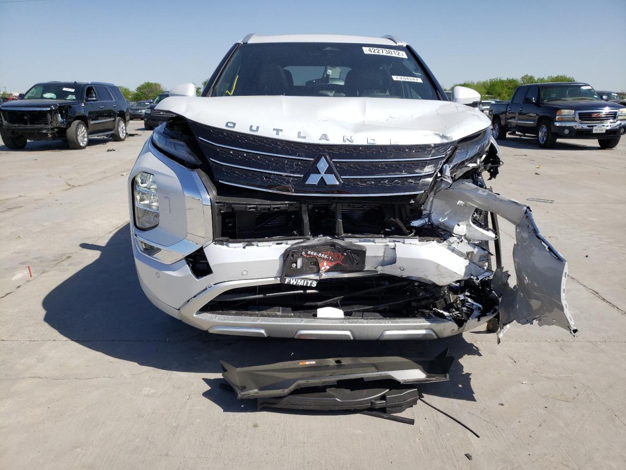 Photo 9 from auction – 2022 MITSUBISHI OUTLANDER with VIN JA4J4VA85NZ071069
