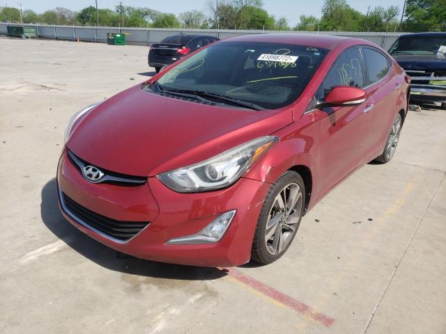 Photo 2 from auction – 2016 HYUNDAI ELANTRA with VIN 5NPDH4AE0GH654070