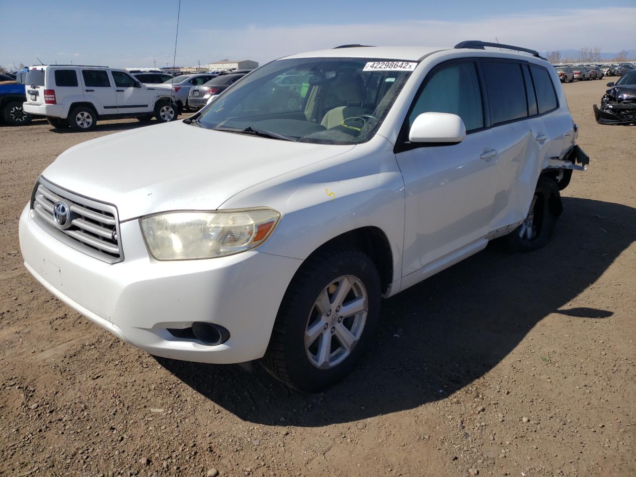 Photo 2 from auction – 2008 TOYOTA HIGHLANDER with VIN JTEES41A882007661