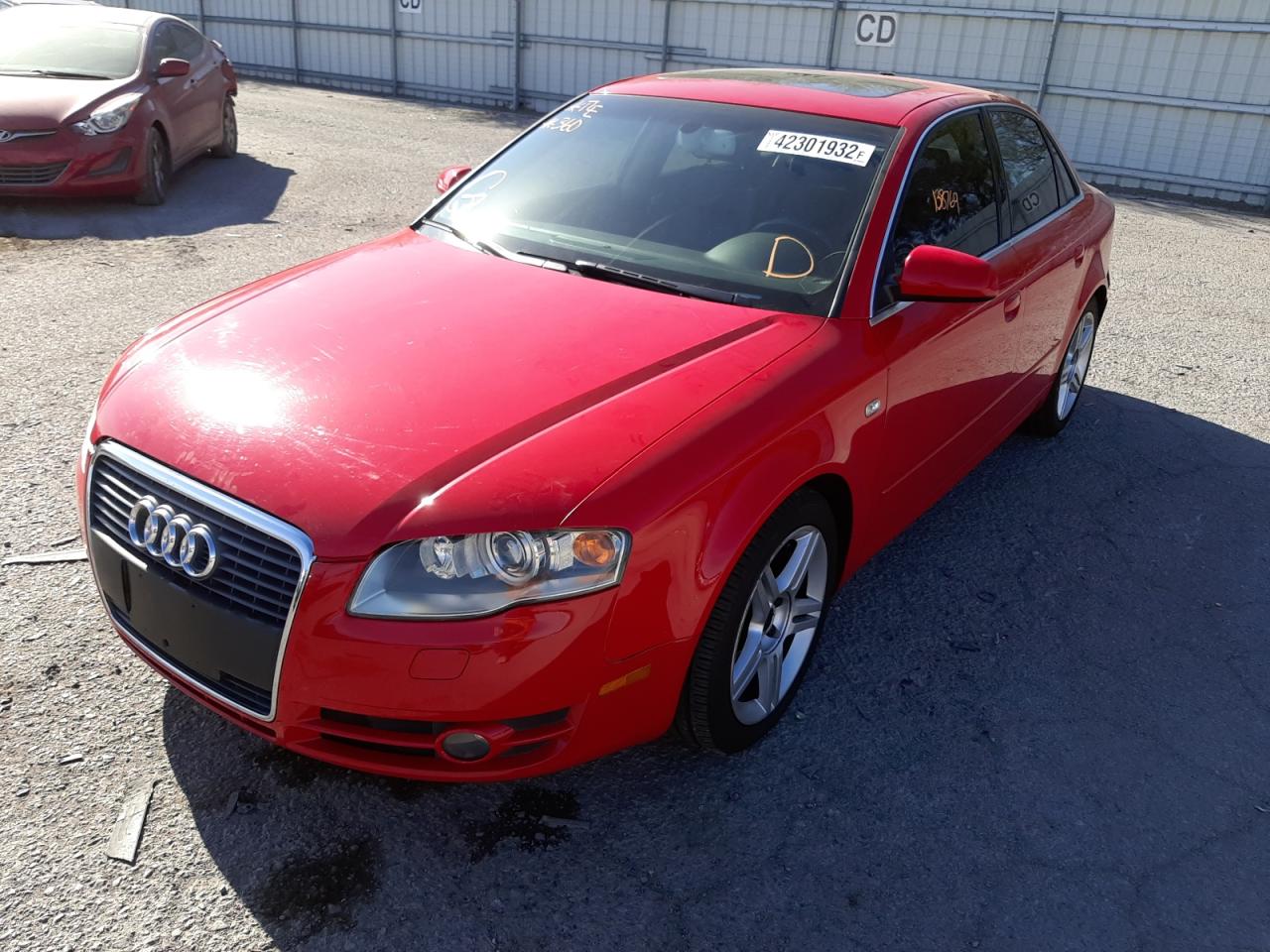 Photo 2 from auction – 2005 AUDI A4 2.0T with VIN WAUAF68E05A435203