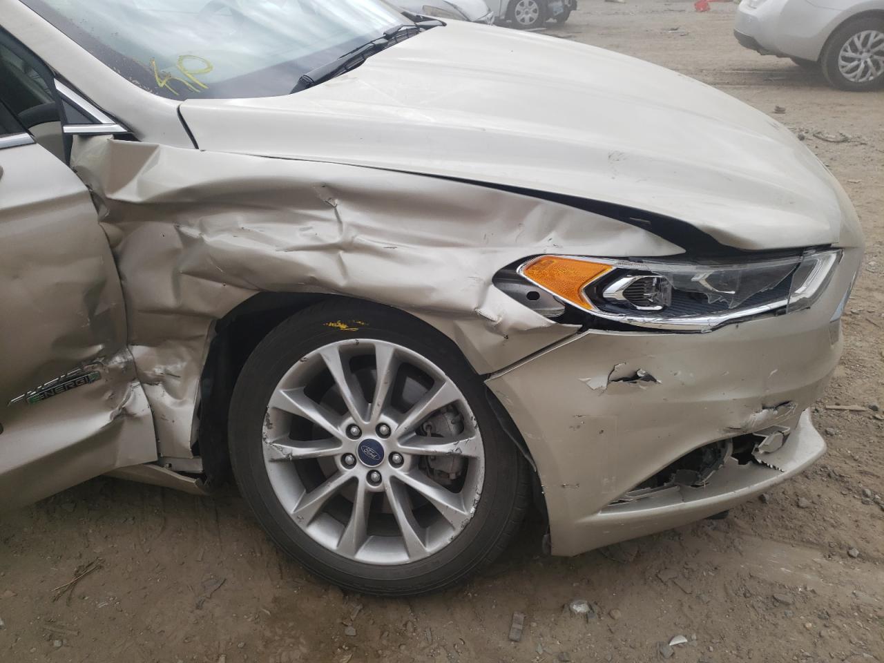 Photo 9 from auction – 2017 FORD FUSION SE with VIN 3FA6P0PU8HR353263