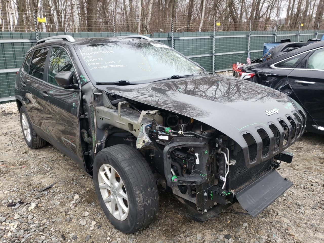 Photo 1 from auction – 2017 JEEP CHEROKEE L with VIN 1C4PJMCB1HW524332