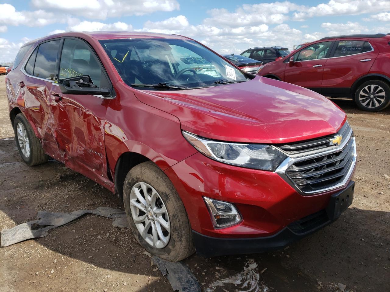 CHEVROLET EQUINOX LT 2019 with VIN 2GNAXUEVXK6233736 - Photo from auction