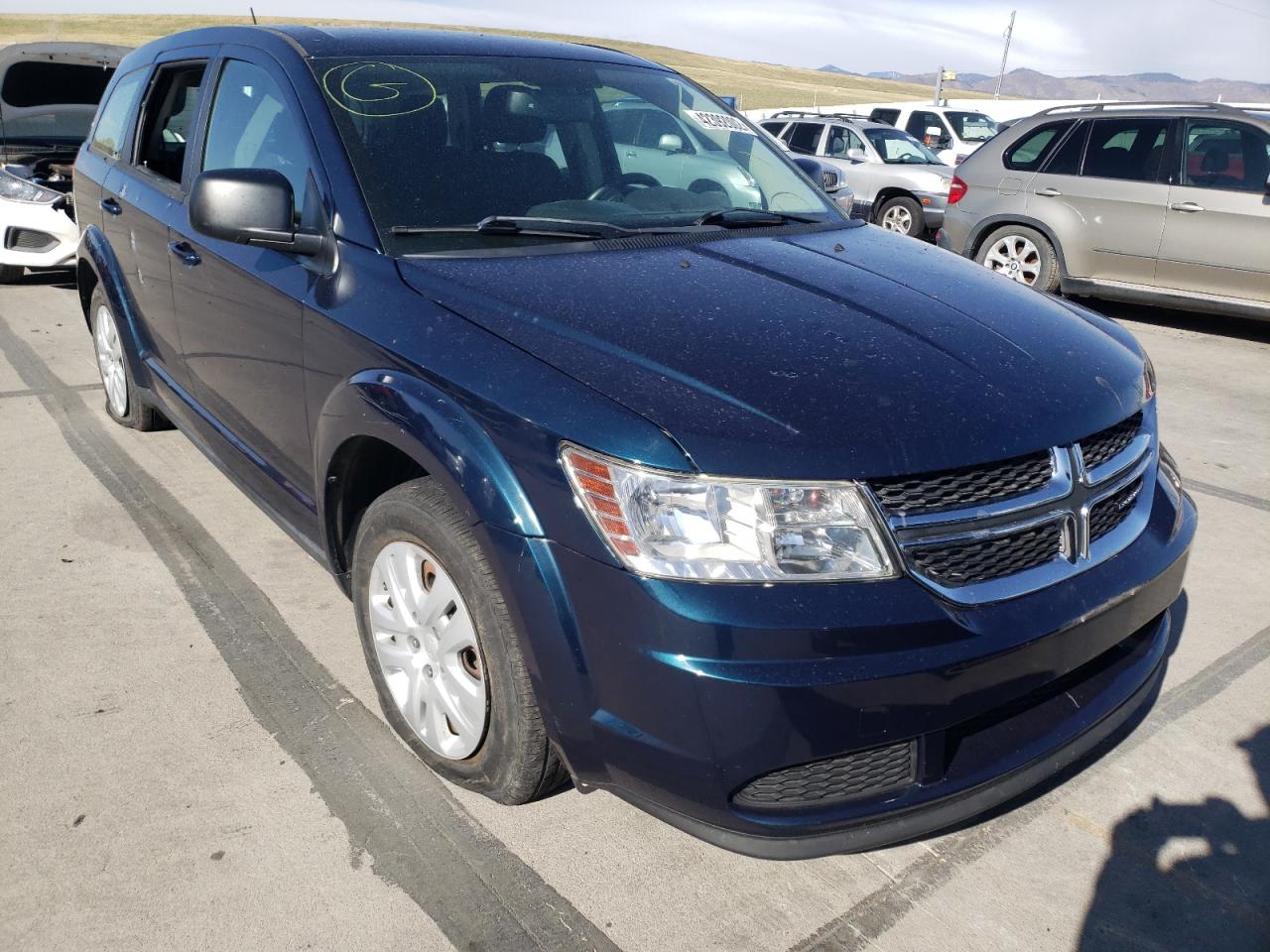 DODGE JOURNEY SE 2013 with VIN 3C4PDCAB7DT710140 - Photo from auction