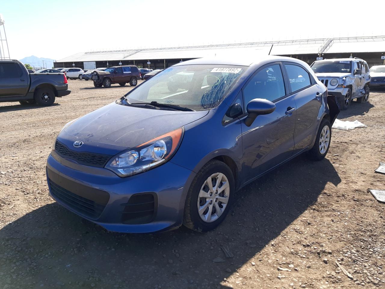 Photo 2 from auction – 2016 KIA RIO LX with VIN KNADM5A30G6676285