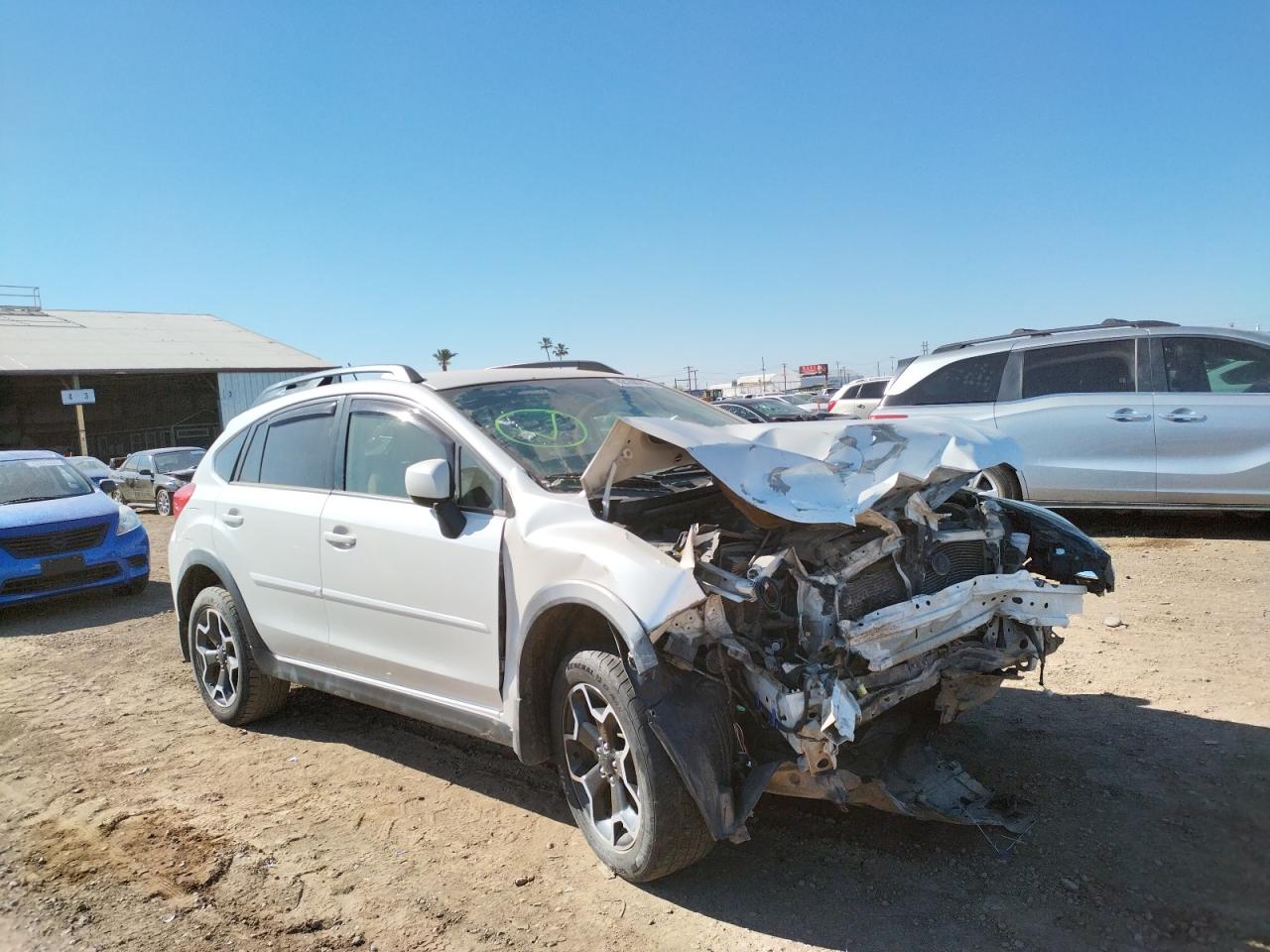 SUBARU XV CROSSTR 2014 with VIN JF2GPACC4E8248977 - Photo from auction