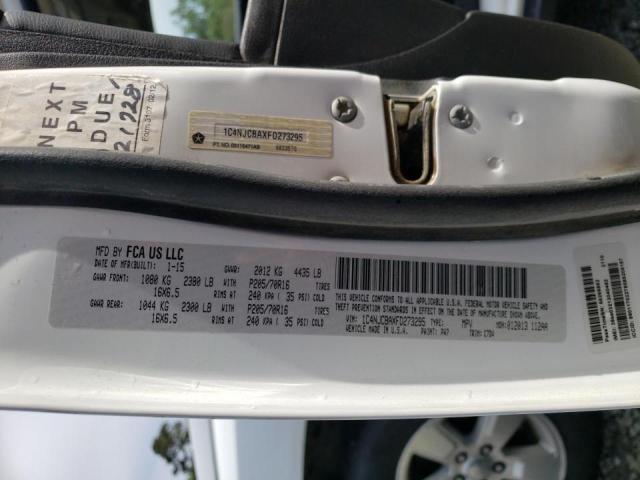 Photo 10 from auction – 2015 JEEP COMPASS SP with VIN 1C4NJCBAXFD273295