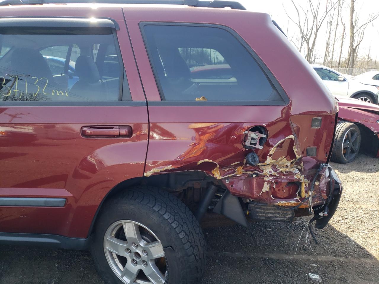 Photo 9 from auction – 2007 JEEP GRAND CHER with VIN 1J8GR48K37C656678