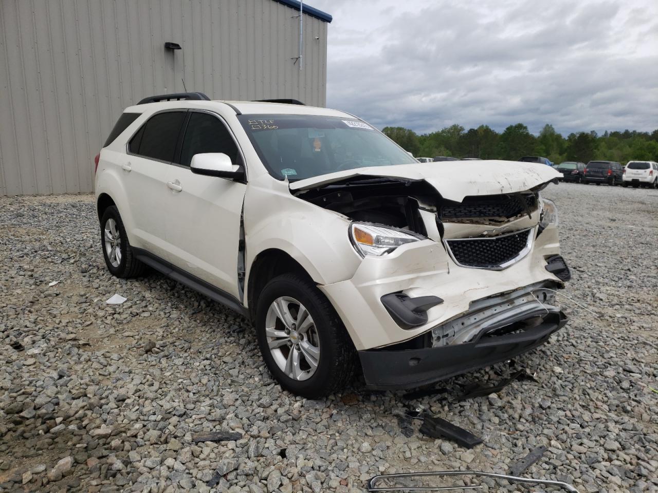 CHEVROLET EQUINOX LT 2012 with VIN 2GNALDEK0C1279088 - Photo from auction