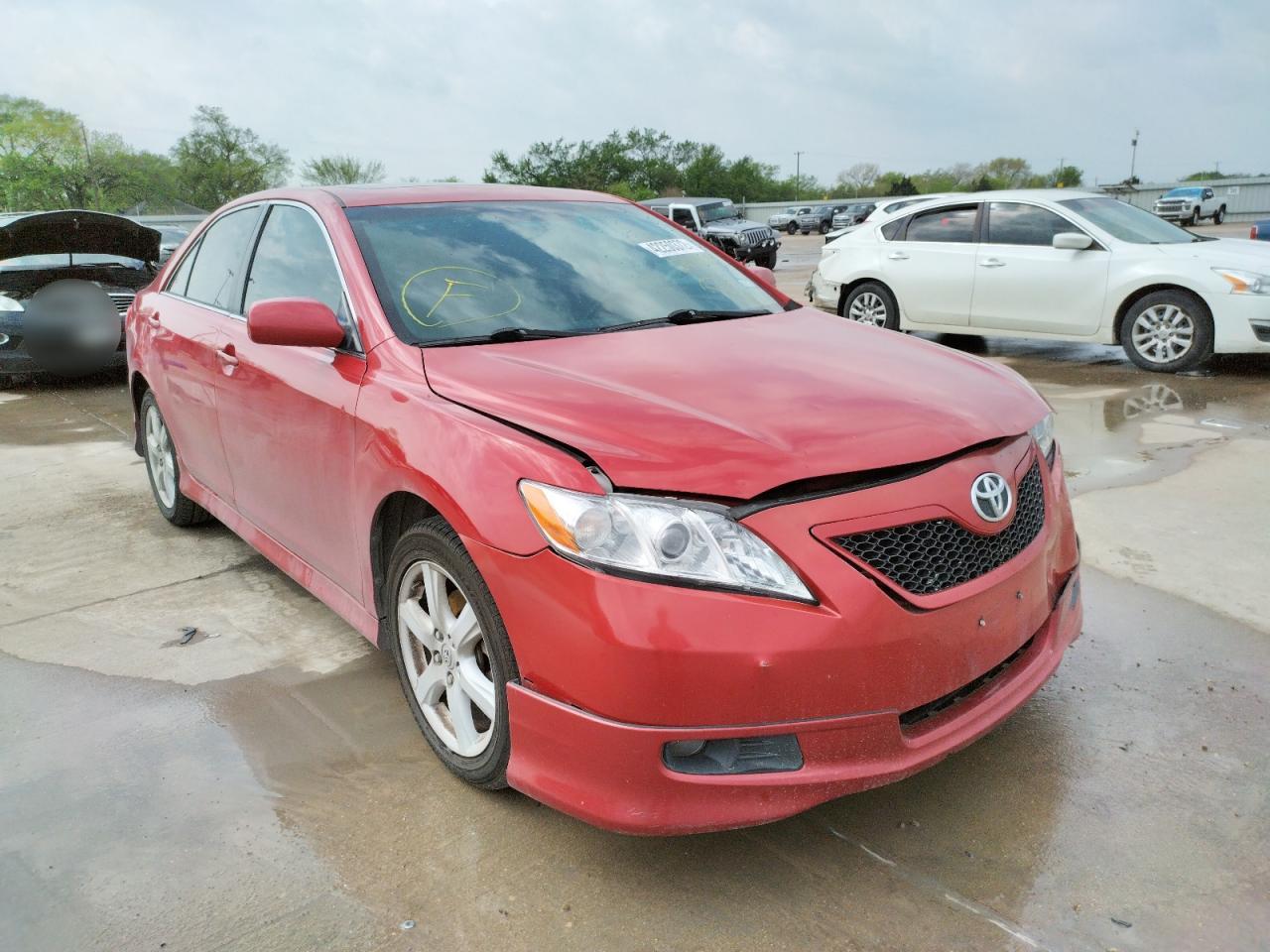TOYOTA CAMRY CE 2008 with VIN 4T1BE46K18U203926 - Photo from auction
