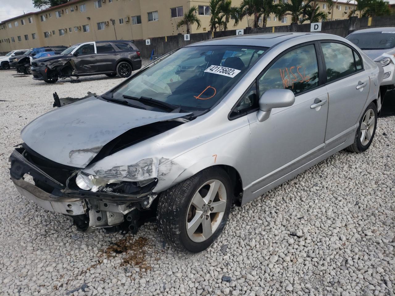 Photo 2 from auction – 2007 HONDA CIVIC EX with VIN 1HGFA16897L123056