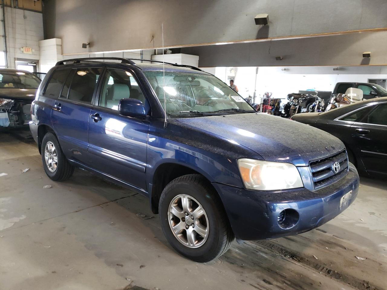 TOYOTA HIGHLANDER 2007 with VIN JTEDP21A170133646 - Photo from auction