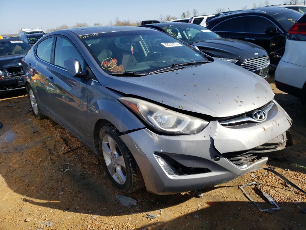 HYUNDAI ELANTRA SE 2016 with VIN KMHDH4AEXGU502265 - Photo from auction