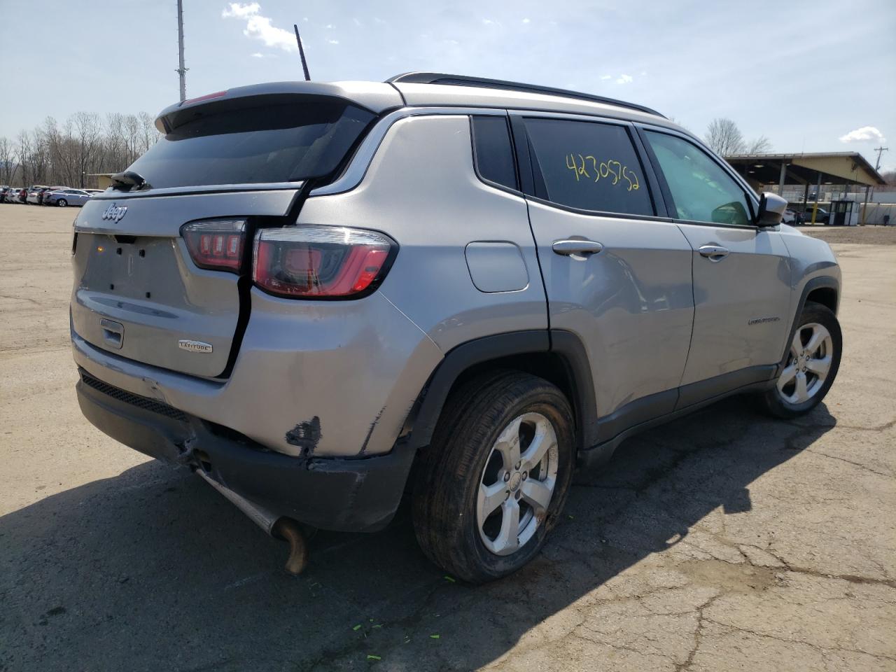 Photo 4 from auction – 2018 JEEP COMPASS LA with VIN 3C4NJCBBXJT265547