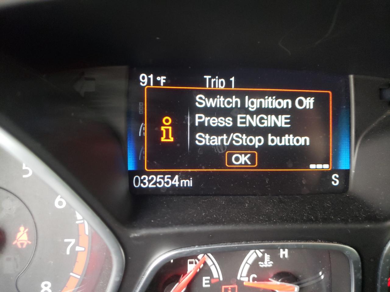 Photo 8 from auction – 2017 FORD FOCUS ST with VIN 1FADP3L91HL326575