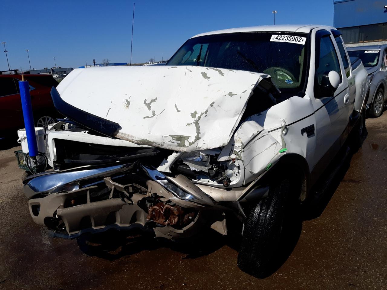 Photo 2 from auction – 2003 FORD F150 with VIN 2FTRX08L63CA15620