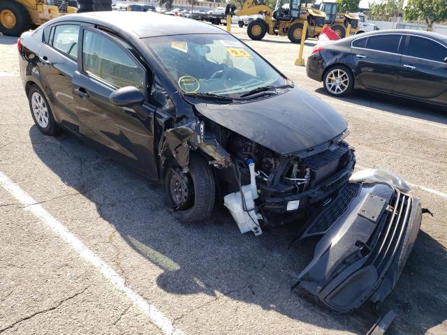 KIA RIO LX 2015 with VIN KNADM4A38F6443005 - Photo from auction