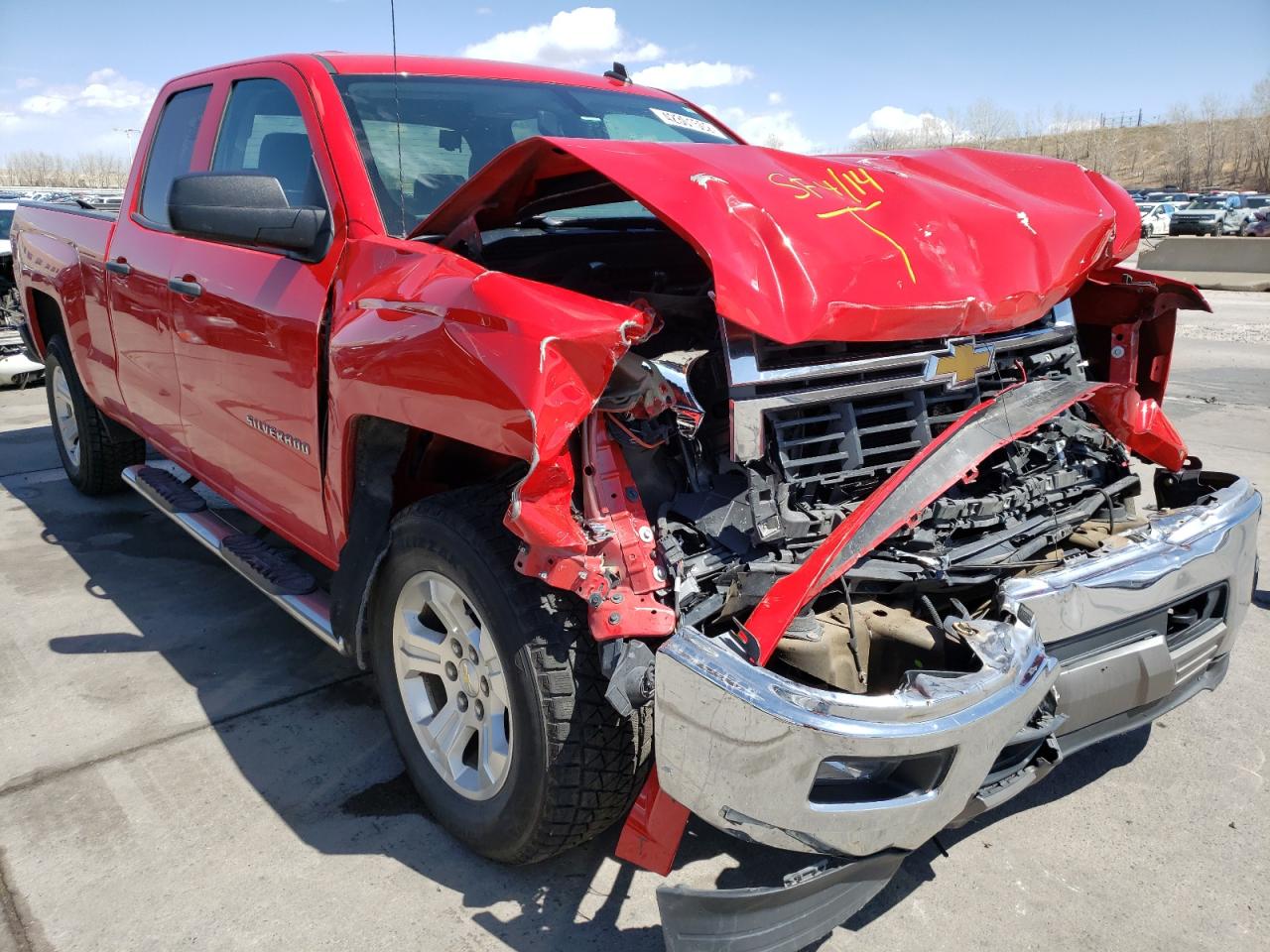Photo 1 from auction – 2014 CHEVROLET SILVERADO with VIN 1GCVKREH4EZ178015