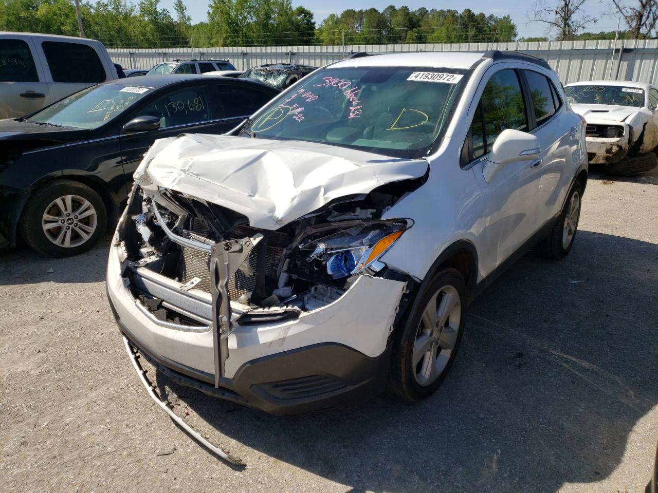 Photo 2 from auction – 2016 BUICK ENCORE with VIN KL4CJASB5GB681523