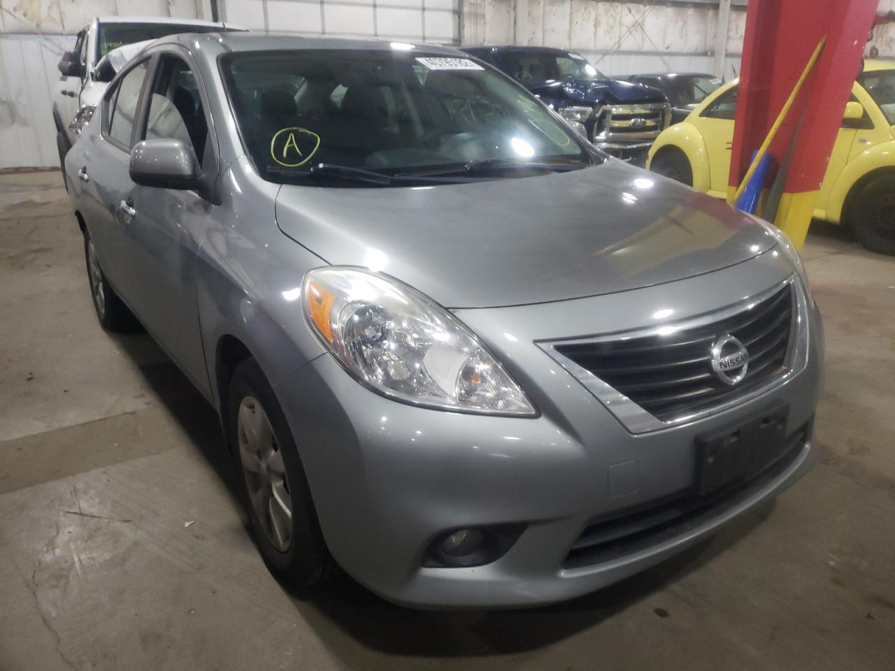 NISSAN VERSA S 2012 with VIN 3N1CN7AP7CL934704 - Photo from auction