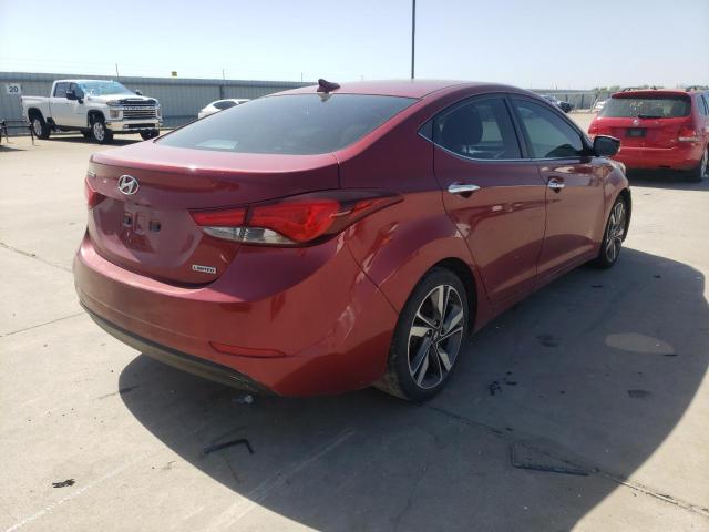 Photo 4 from auction – 2016 HYUNDAI ELANTRA with VIN 5NPDH4AE0GH654070