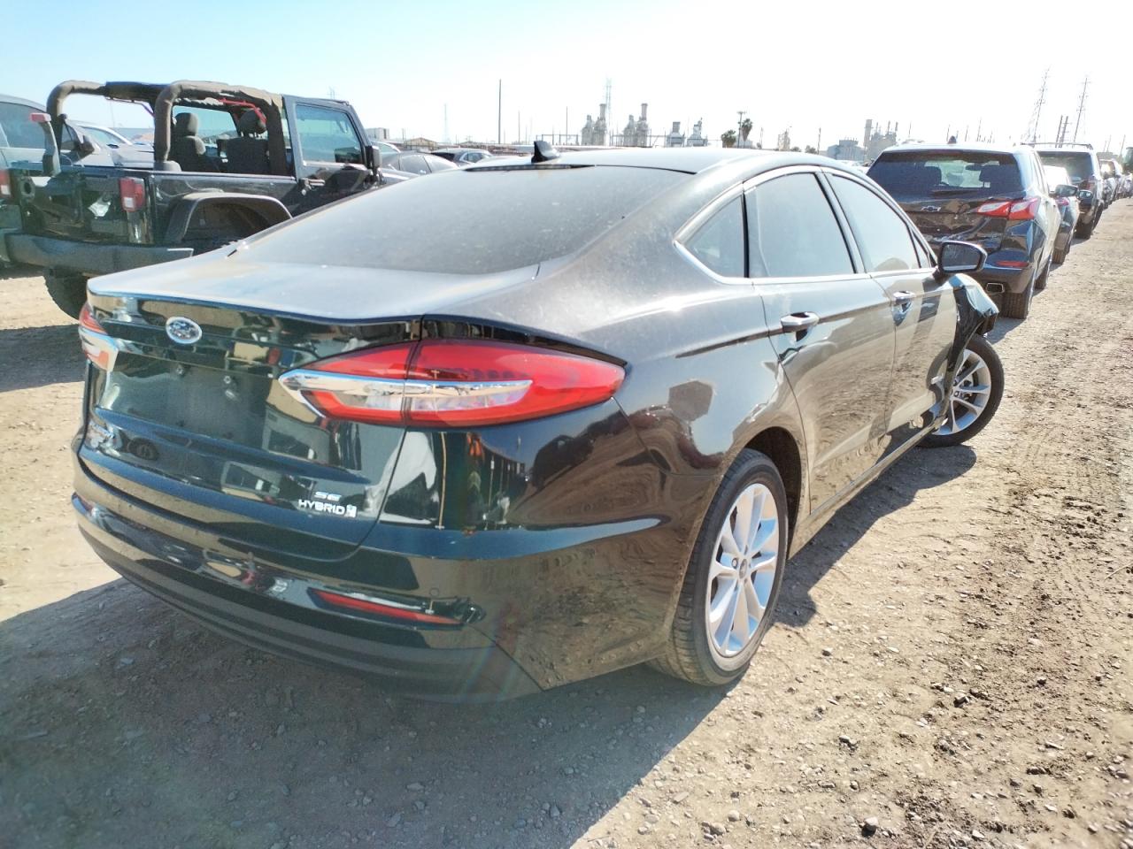 Photo 4 from auction – 2019 FORD FUSION SE with VIN 3FA6P0LU9KR201280