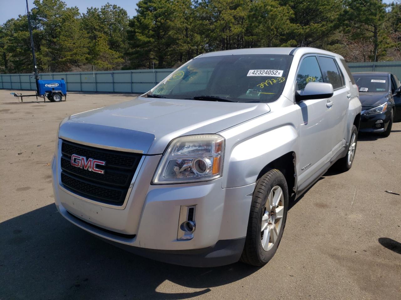 Photo 2 from auction – 2013 GMC TERRAIN SL with VIN 2GKALMEK4D6299233