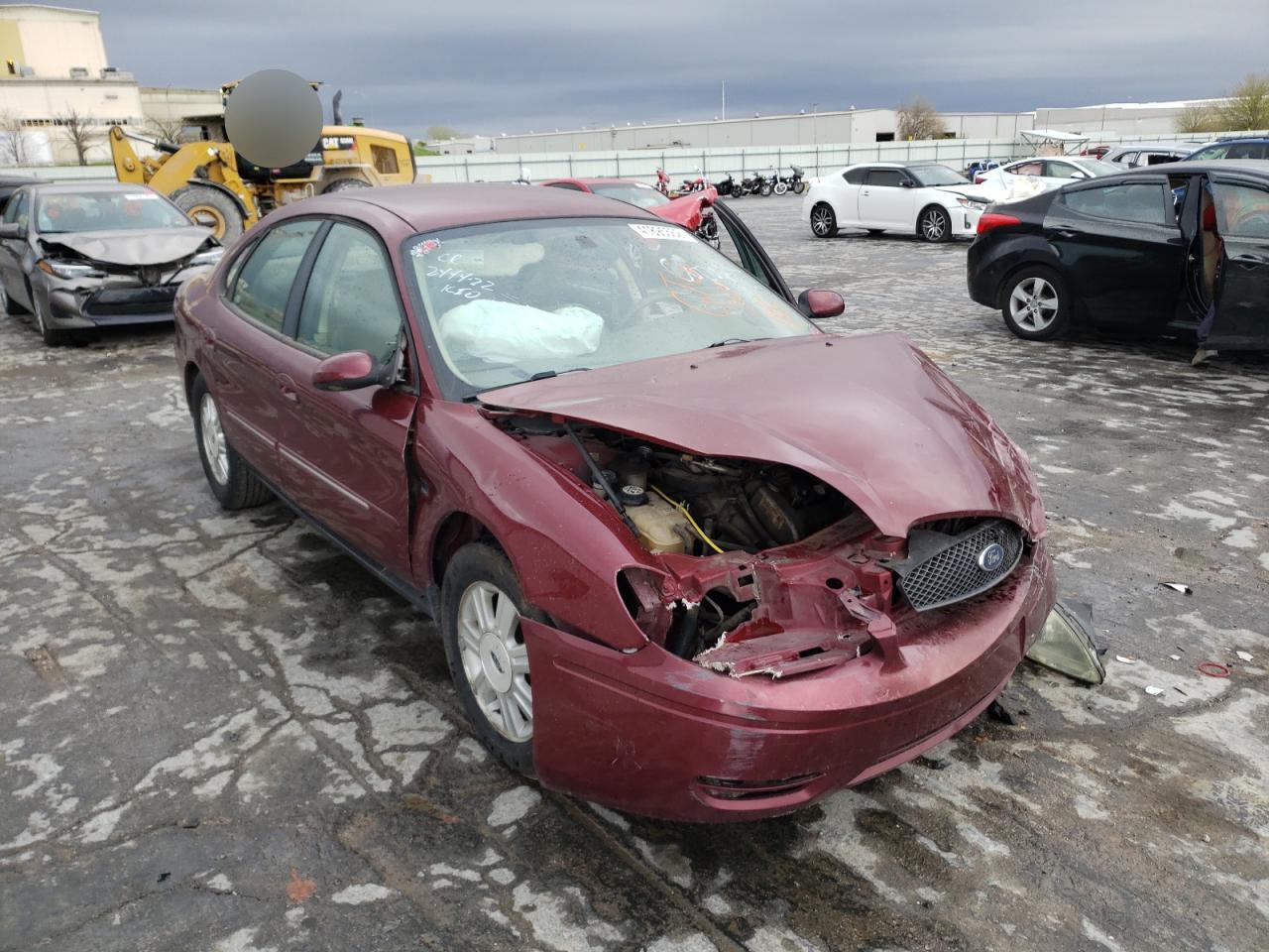 FORD TAURUS SEL 2004 with VIN 1FAHP56SX4A129065 - Photo from auction