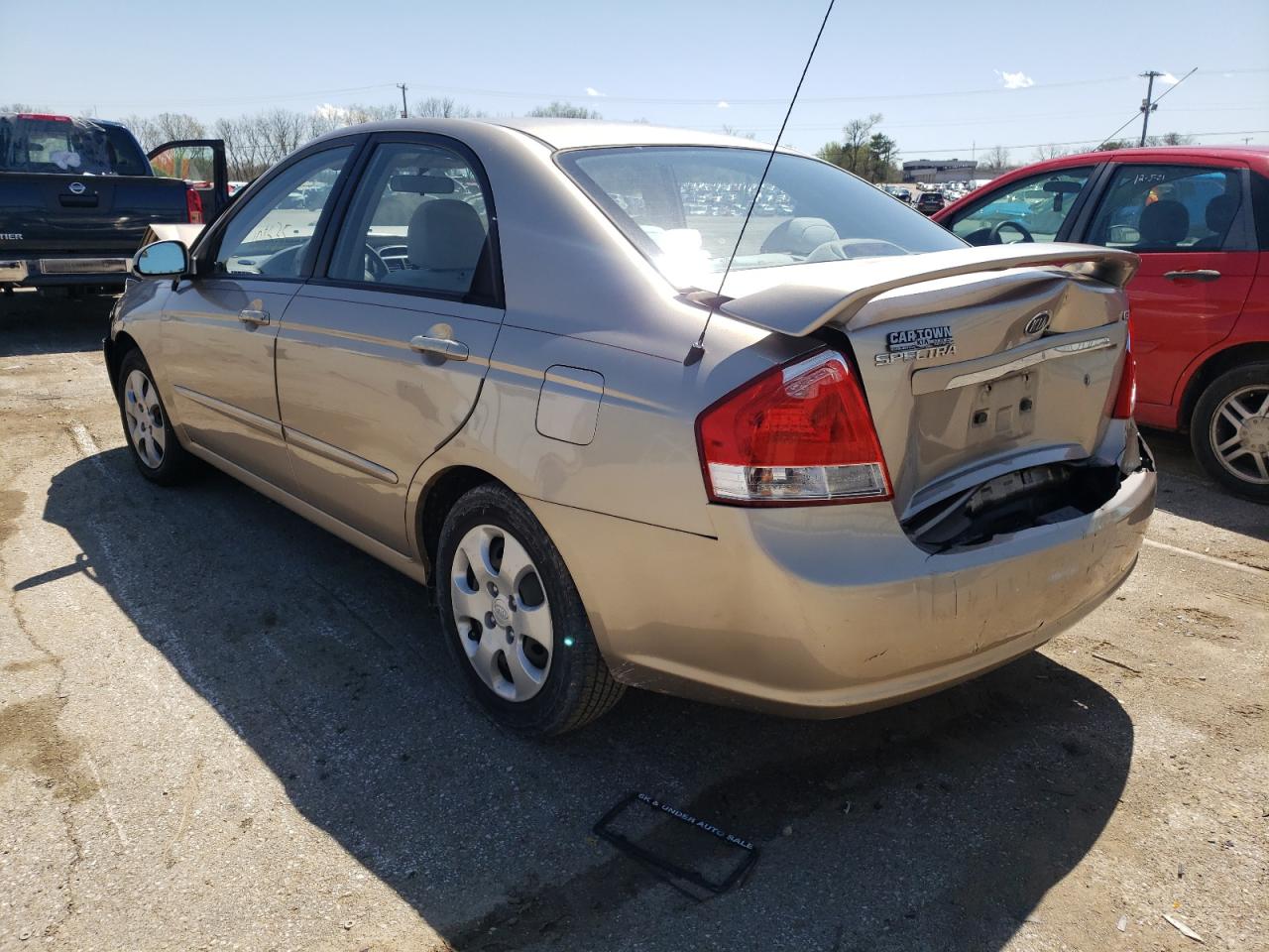 Photo 3 from auction – 2009 KIA SPECTRA EX with VIN KNAFE221695610740