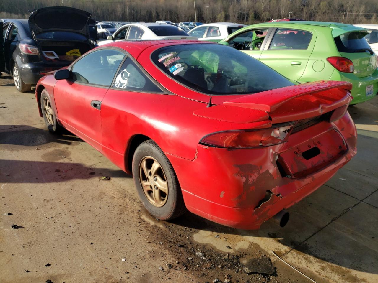 Photo 3 from auction – 1997 MITSUBISHI ECLIPSE RS with VIN 4A3AK34Y1VE120686