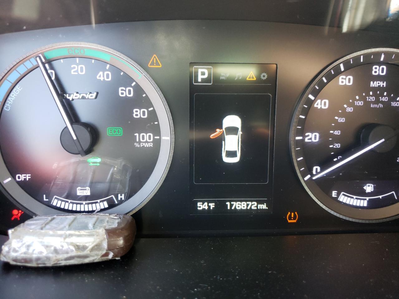 Photo 8 from auction – 2016 HYUNDAI SONATA HYB with VIN KMHE34L13GA019943
