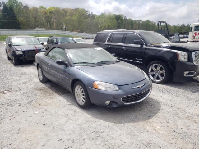 CHRYSLER SEBRING LX 2003 with VIN 1C3EL55T53N575896 - Photo from auction