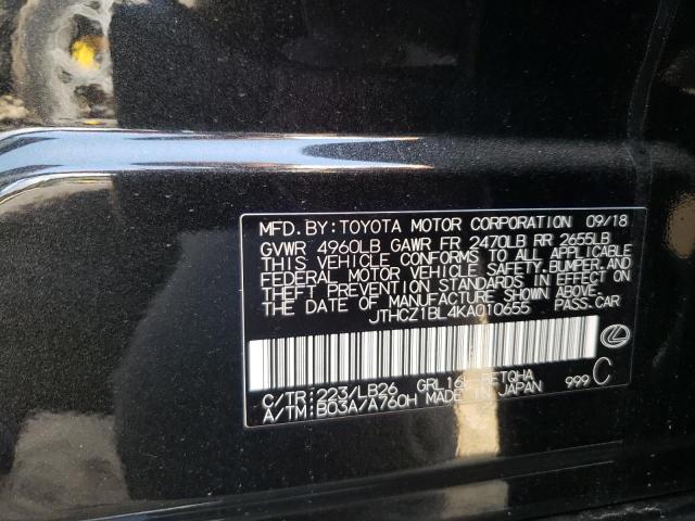 Photo 10 from auction – 2019 LEXUS GS 350 BAS with VIN JTHCZ1BL4KA010655
