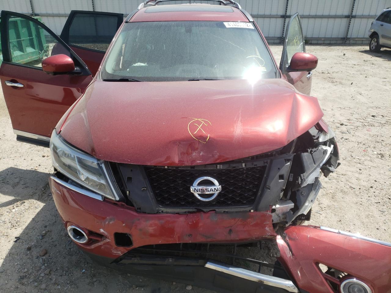 Photo 7 from auction – 2015 NISSAN PATHFINDER with VIN 5N1AR2MN4FC616346