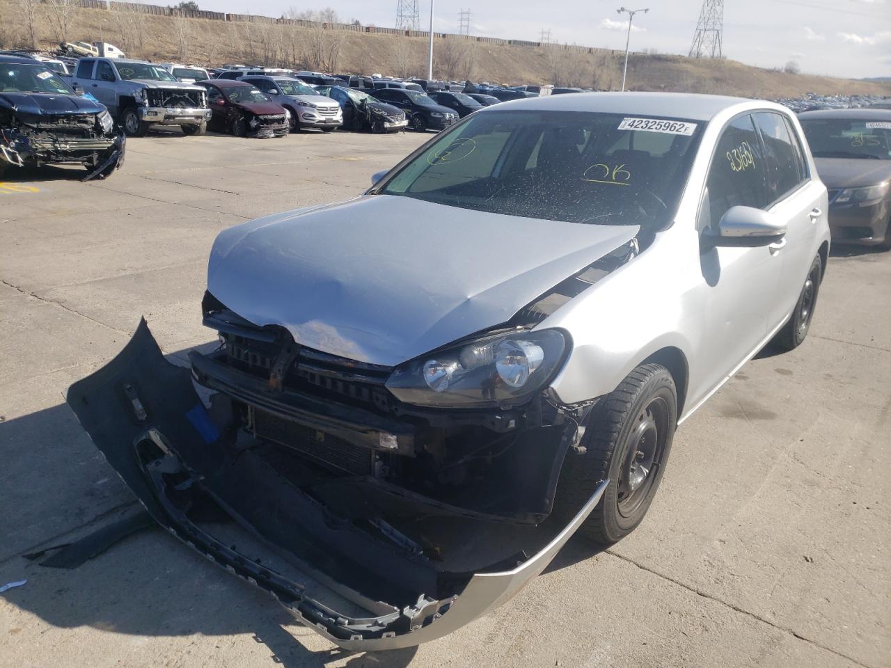 Photo 2 from auction – 2010 VOLKSWAGEN GOLF with VIN WVWDA7AJ7AW360346