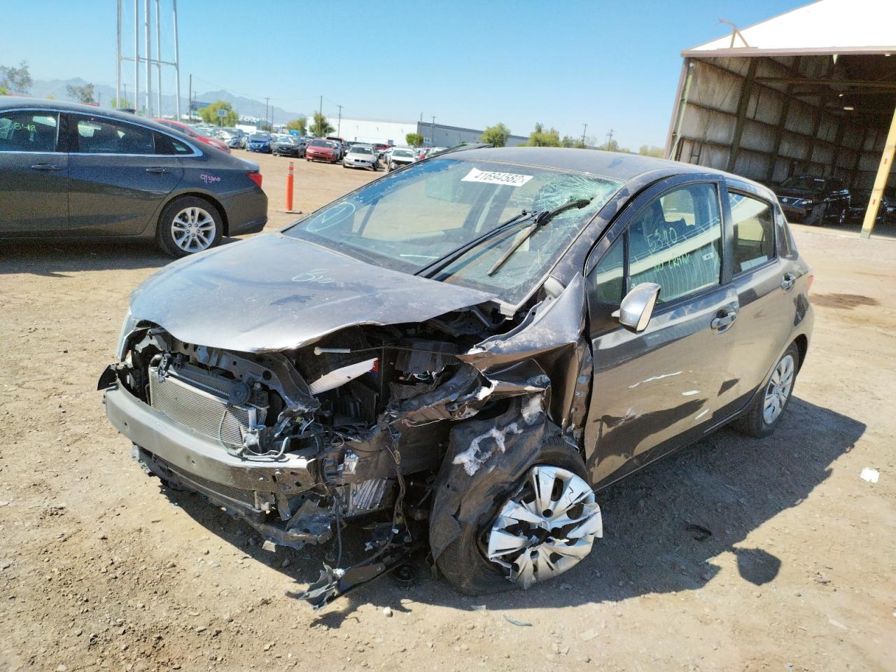 Photo 2 from auction – 2012 TOYOTA YARIS with VIN JTDKTUD33CD535154