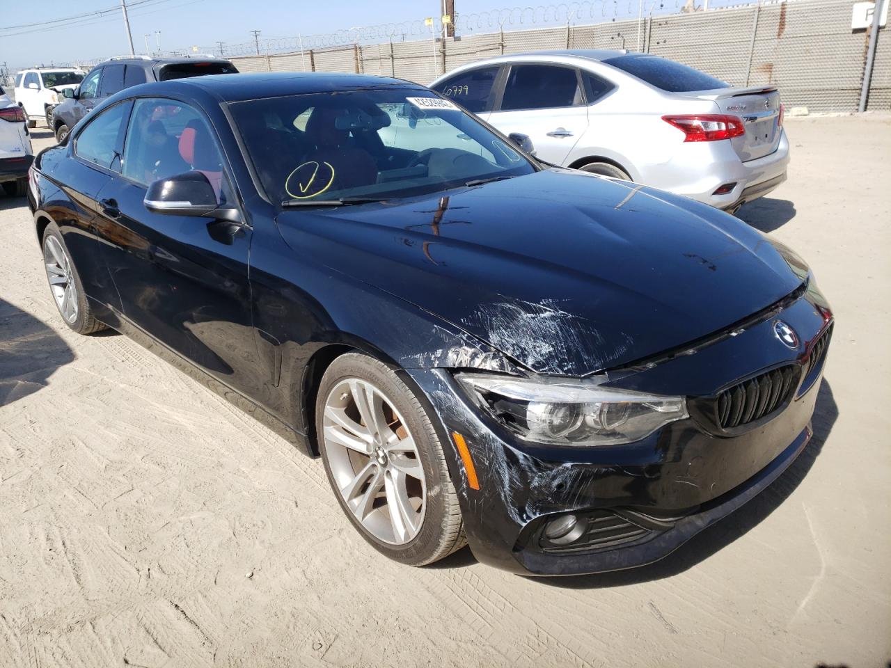 BMW 428 I 2014 with VIN WBA3N7C52EF718262 - Photo from auction