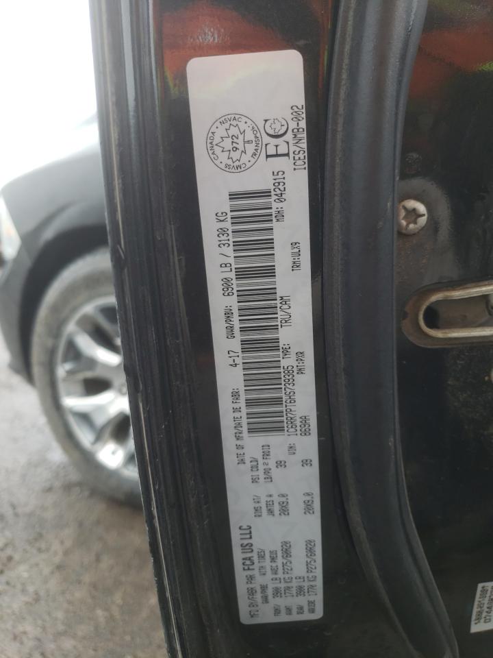 Photo 10 from auction – 2017 RAM 1500 LONGH with VIN 1C6RR7PT6HS739385