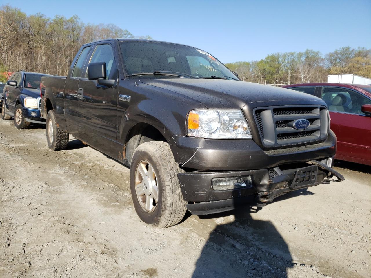 FORD F150 2005 with VIN 1FTRX14W45NA72076 - Photo from auction