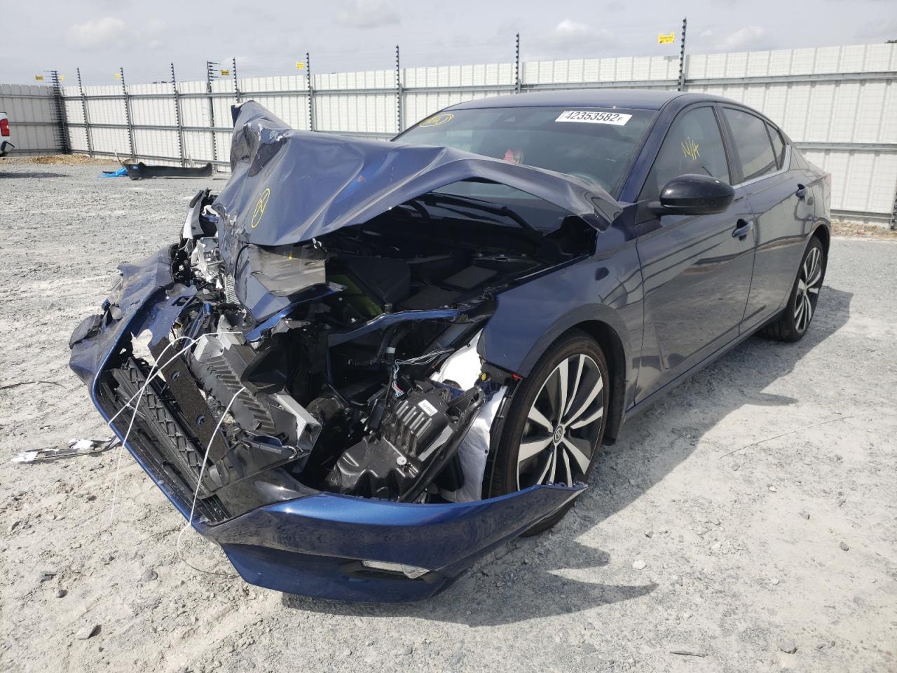 Photo 2 from auction – 2022 NISSAN ALTIMA SR with VIN 1N4BL4CV4NN343537