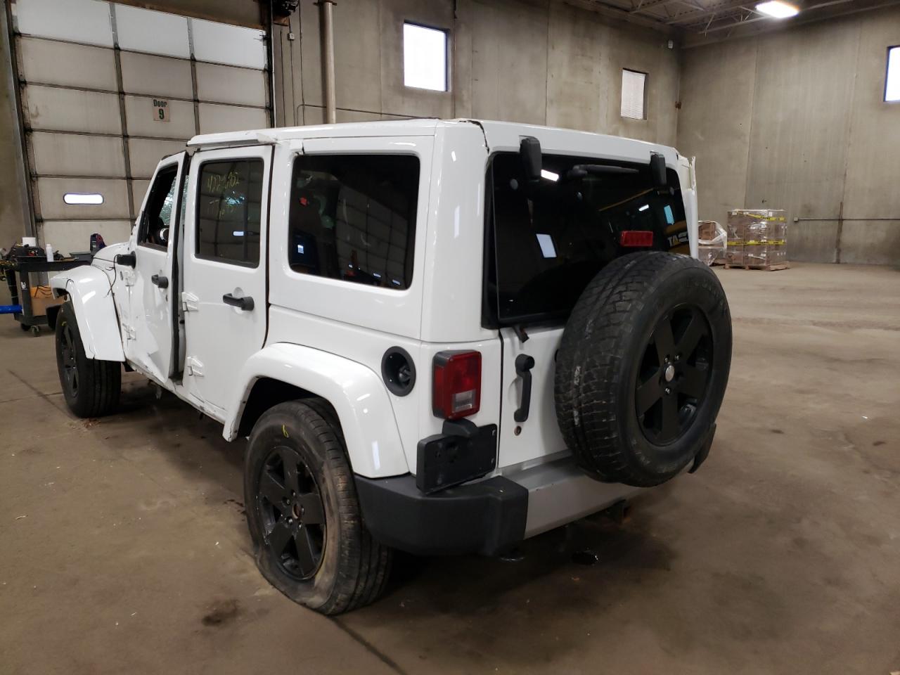 Photo 3 from auction – 2012 JEEP WRANGLER U with VIN 1C4BJWEG0CL196099