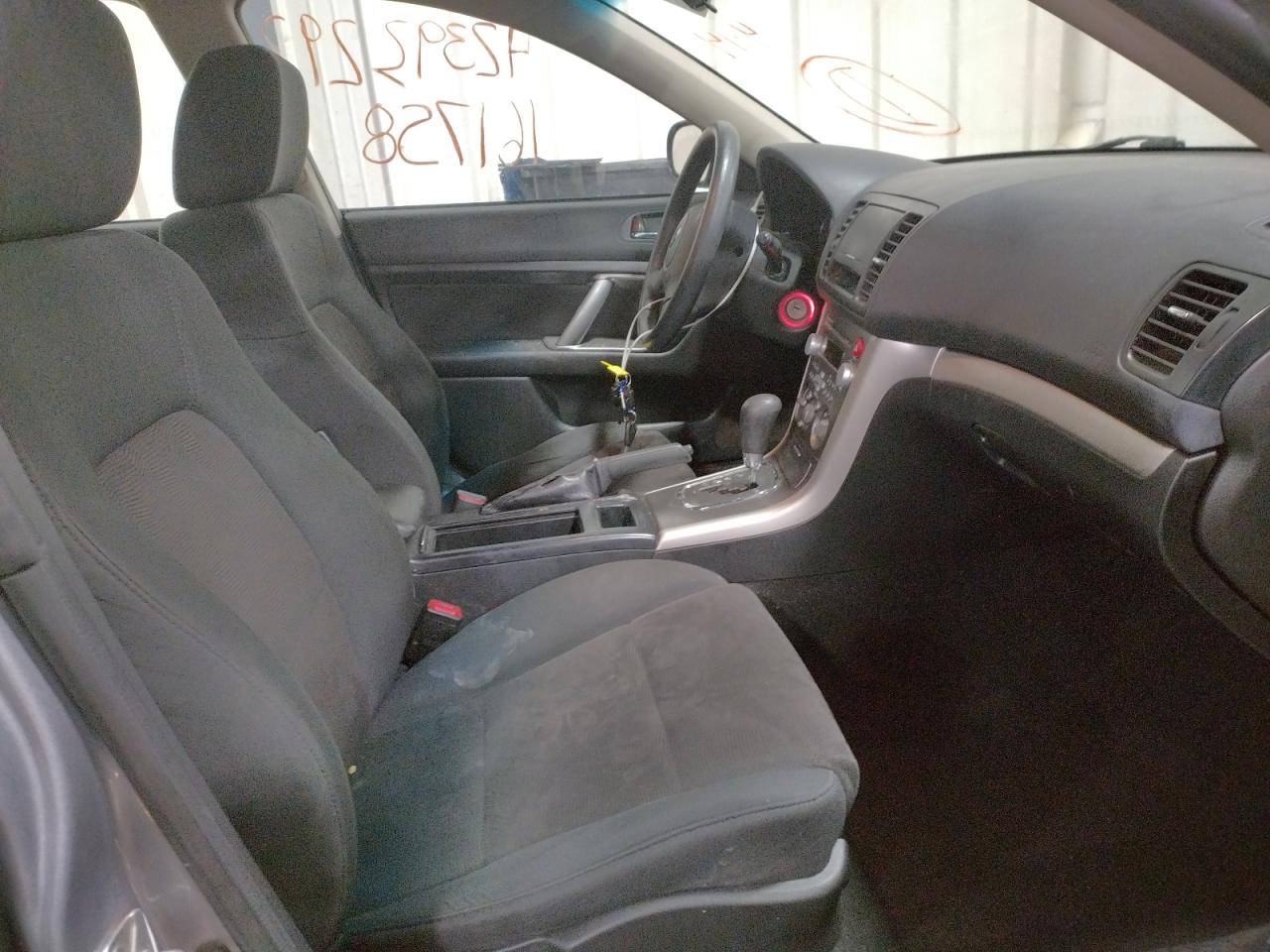 Photo 5 from auction – 2009 SUBARU LEGACY 2.5 with VIN 4S3BL616797224392