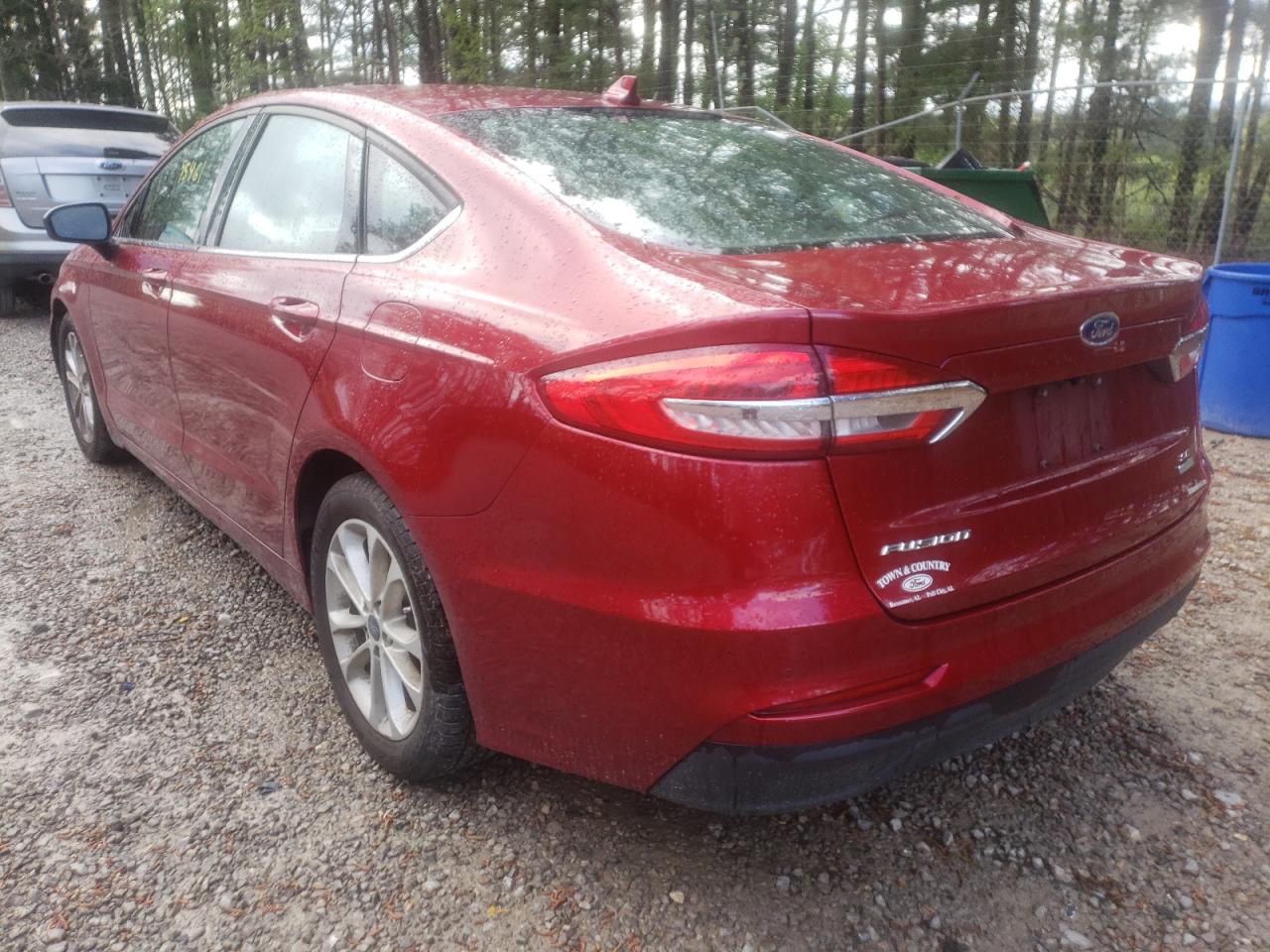 Photo 3 from auction – 2019 FORD FUSION SE with VIN 3FA6P0HD9KR213213