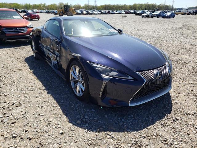 LEXUS LC 500 2018 with VIN JTHHP5AY9JA001058 - Photo from auction
